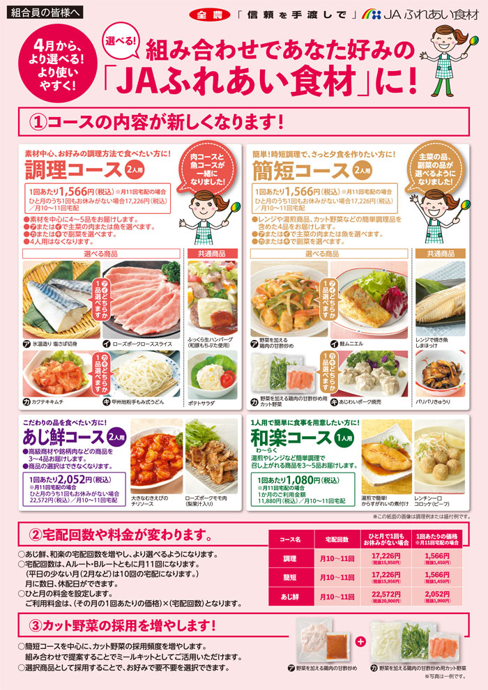 JAふれあい食材